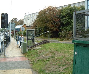 Dover Centre Roadside site: North view