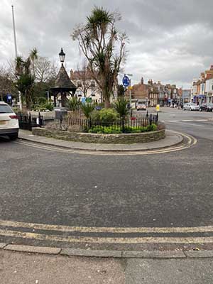 Thanet Birchington Roadside site: North view