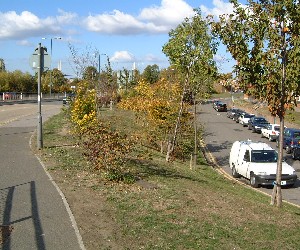 Dartford St Clements Roadside site: North view