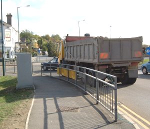 Dartford St Clements Roadside site: Site view