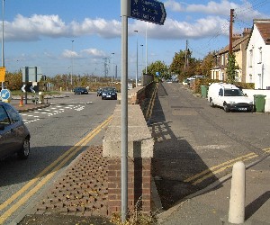 Dartford Bean Interchange Roadside site: North view