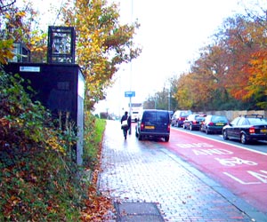 Tunbridge Wells A26 Roadside site: Site view