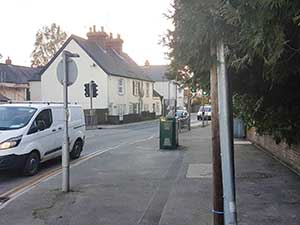 Tonbridge and Malling, Borough Green Roadside site: West view