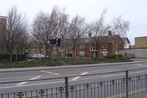 Canterbury Military Road site: North view